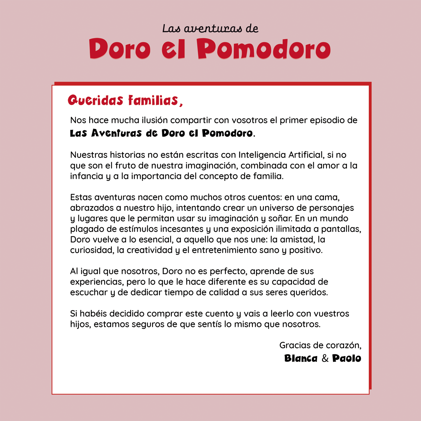 Las Aventuras de Doro el Pomodoro: Doro salva a cebollita